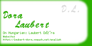 dora laubert business card